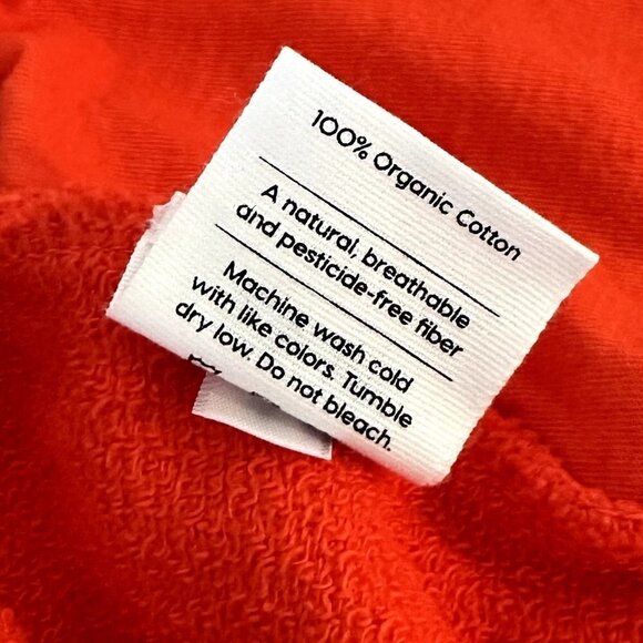 NWT MATE the Label Red Organic Terry Classic Jogger - 2X - Picture 4 of 8